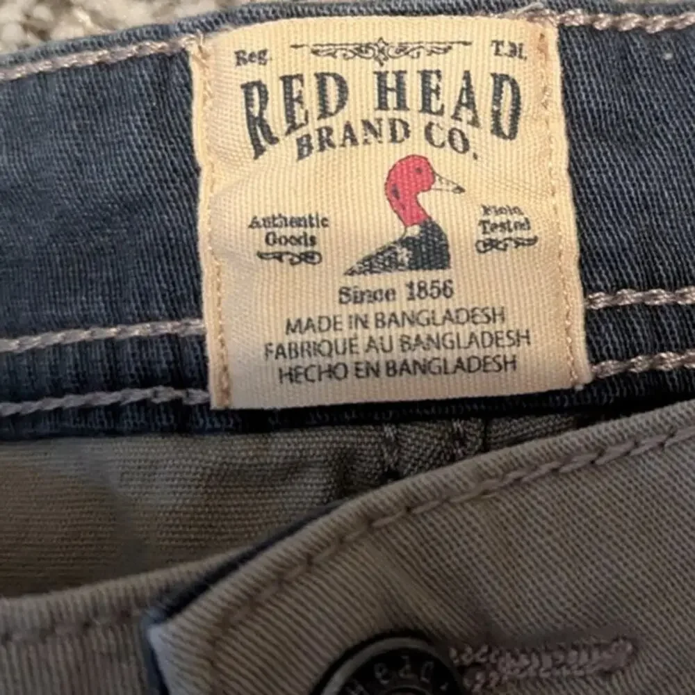 RedHead Khaki Tan Cargo Utility Shorts Casual Men's 34 Waist - Picture 9 of 10